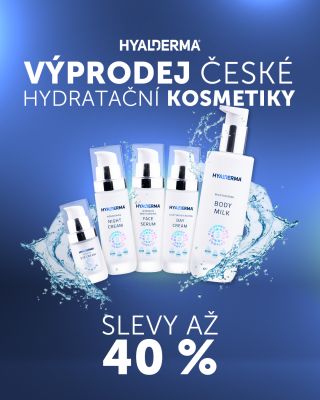 💧 Výprodej české dermokosmetiky Hyalderma je tady! 💧 Hledáte šetrnou, ale účinnou péči pro dehydratovanou pleť? Teď je...