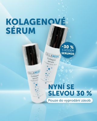 ✨ Sleva, kterou si vaše pleť zaslouží – ale jen do vyprodání zásob! ✨ Kolagenové sérum Collamedic teď pořídíte se slevou...